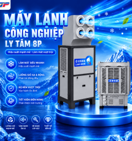 Máy Lạnh Công Nghiệp Ly Tâm 8P