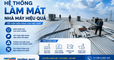 Hệ Thống Làm Mát Nhà Máy Hiệu Quả – Giải Pháp Tiết Kiệm Điện