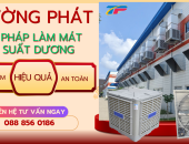GIẢI PHÁP LÀM MÁT CHO NHÀ XƯỞNG BẰNG PHƯƠNG PHÁP ÁP SUẤT DƯƠNG