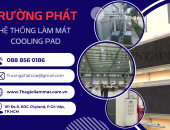 HỆ THỐNG LÀM MÁT COOLING PAD - TIẾT KIỆM - HIỆU QUẢ CHO CÁC NHÀ XƯỞNG