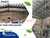 GIẢI PHÁP LÀM MÁT CHO NHÀ XƯỞNG BẰNG QUẠT TRẦN CÔNG NGHIỆP 
