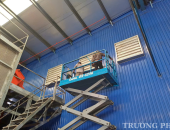 Lắp đặt khung làm mát cho nhà xưởng ở Thành phố Tây Ninh