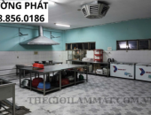 LẮP ĐẶT HỆ THỐNG LÀM MÁT CÔNG NGHIỆP VÀ HÚT MÙI CHO BẾP ĂN CÔNG XƯỞNG