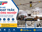 Đơn Vị Lắp Đặt Quạt Trần Công Nghiệp Uy Tín – Giải Pháp Làm Mát Nhà Xưởng Hiệu Quả