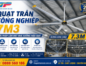 Quạt Trần Công Nghiệp 7m3 – Giải Pháp Làm Mát Nhà Xưởng Tiết Kiệm Điện, Hiệu Quả Cao