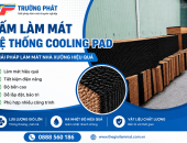 Tấm Làm Mát Hệ Thống Cooling Pad – Giải Pháp Làm Mát Nhà Xưởng Hiệu Quả
