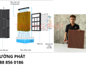 TẤM LÀM MÁT COOLING PAD DÙNG CHO QUẠT HƠI NƯỚC